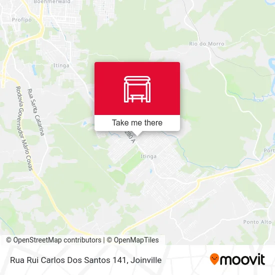 Rua Rui Carlos Dos Santos 141 map