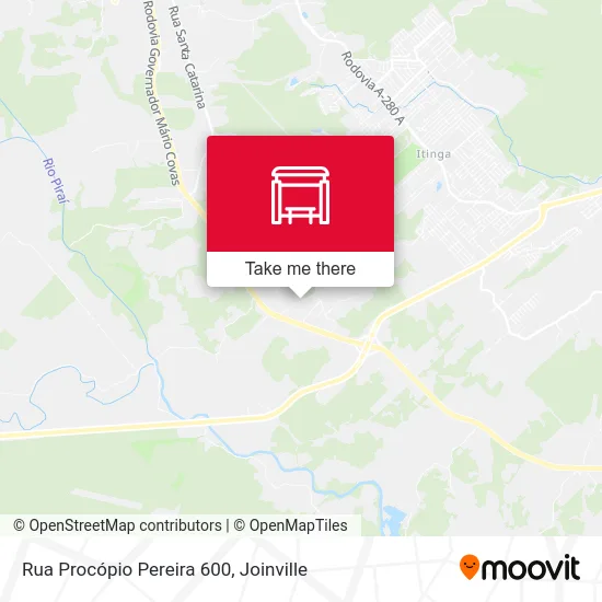 Rua Procópio Pereira 600 map