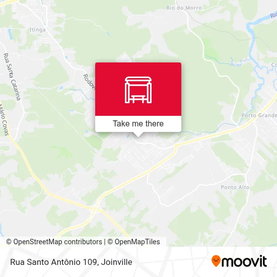 Rua Santo Antônio 109 map