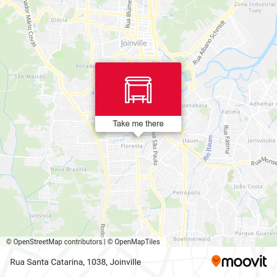 Rua Santa Catarina, 1038 map