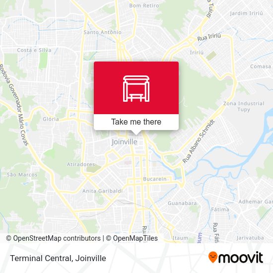 Terminal Central map