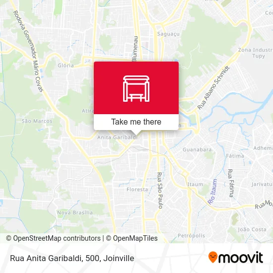 Rua Anita Garibaldi, 500 map