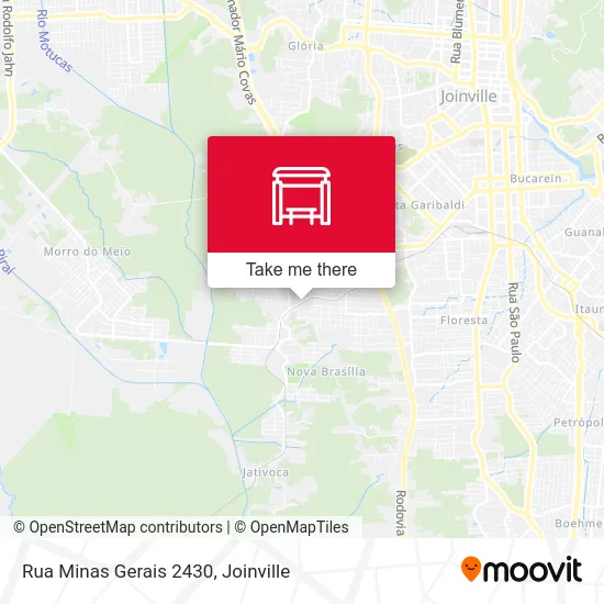 Rua Minas Gerais 2430 map