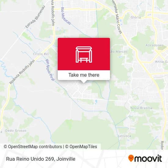 Rua Reino Unido 269 map