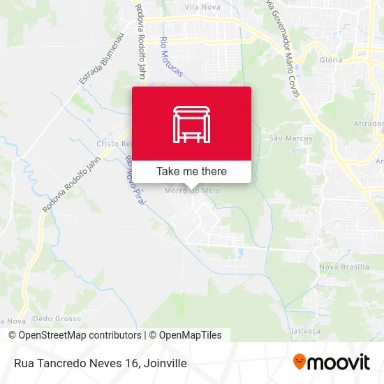 Rua Tancredo Neves 16 map