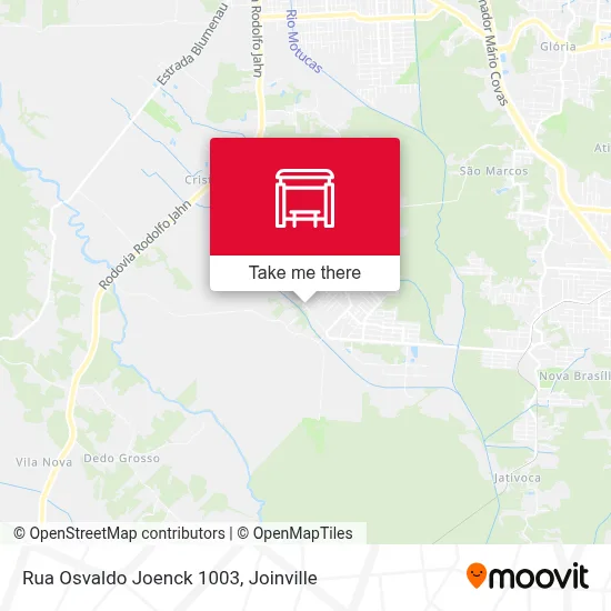 Rua Osvaldo Joenck 1003 map