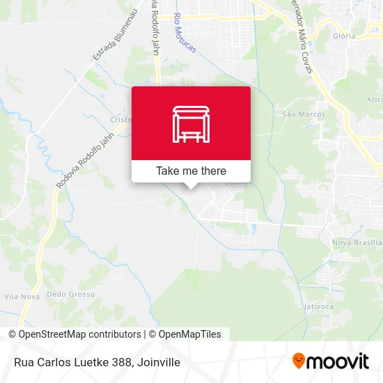 Rua Carlos Luetke 388 map