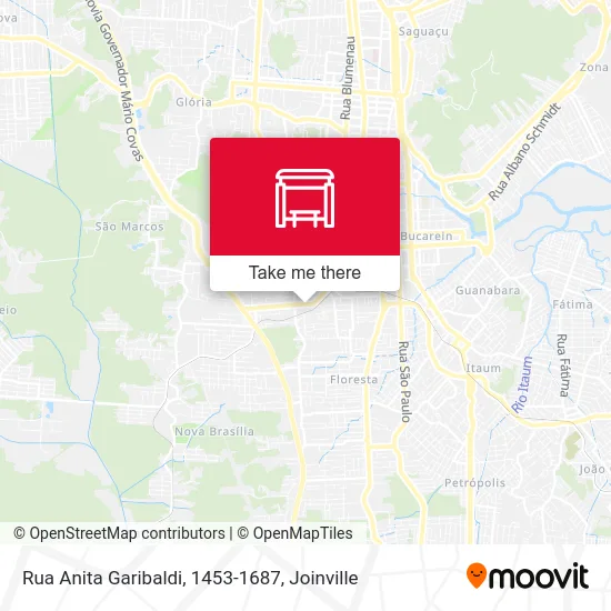 Rua Anita Garibaldi, 1453-1687 map