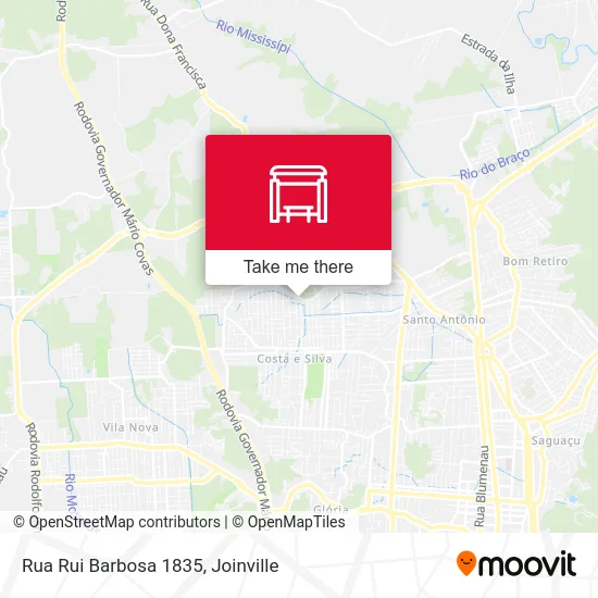 Rua Rui Barbosa 1835 map