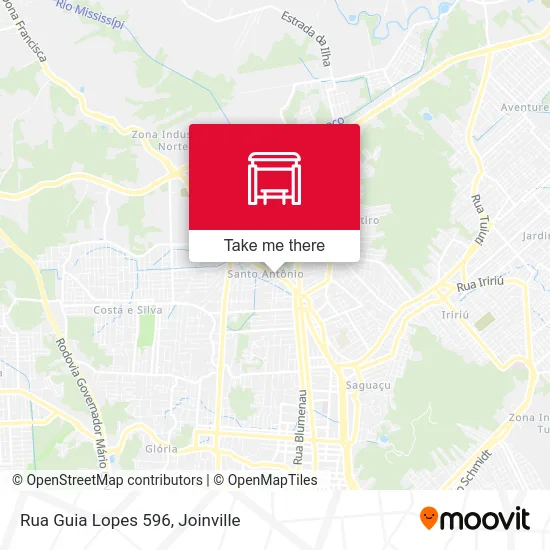 Rua Guia Lopes 596 map