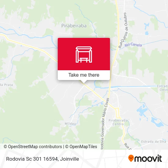 Rodovia Sc 301 16594 map