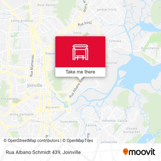 Rua Albano Schmidt 439 map