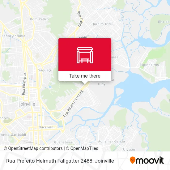 Rua Prefeito Helmuth Fallgatter 2488 map