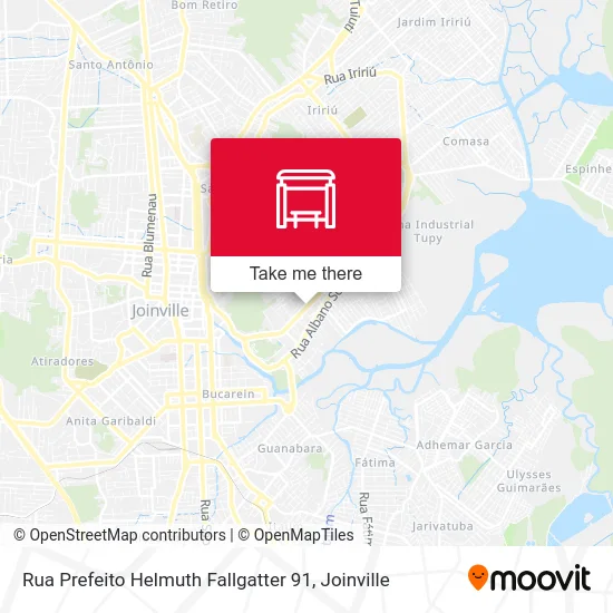 Rua Prefeito Helmuth Fallgatter 91 map