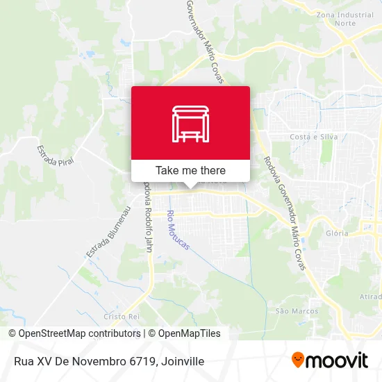 Rua XV De Novembro 6719 map