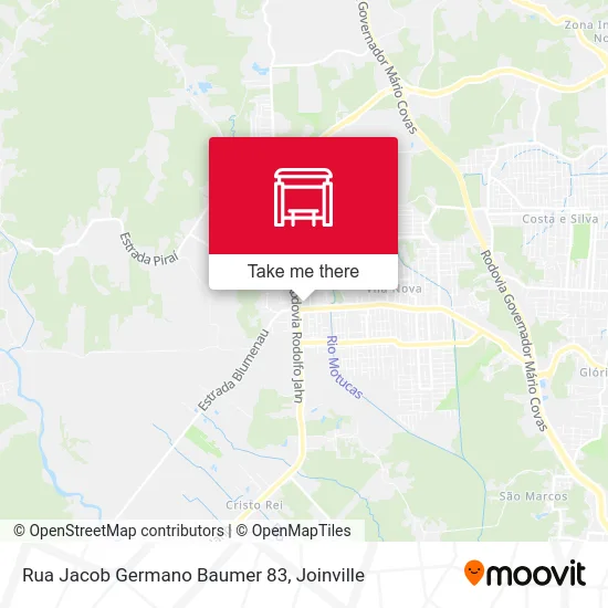 Rua Jacob Germano Baumer 83 map