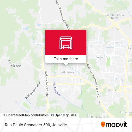 Rua Paulo Schneider 590 map