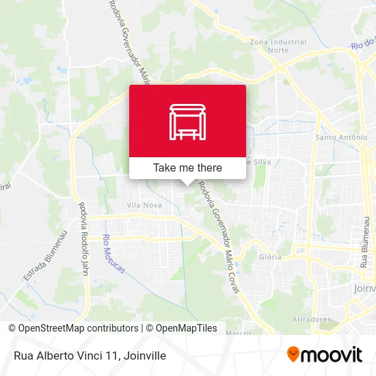 Rua Alberto Vinci 11 map