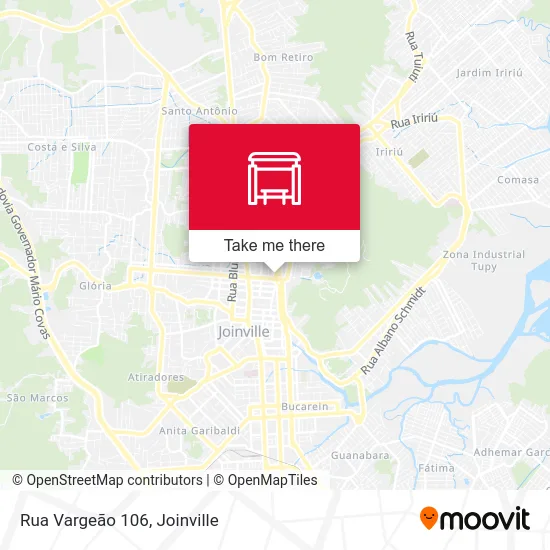 Rua Vargeão 106 map