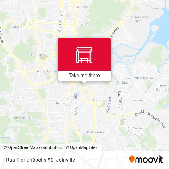 Rua Florianópolis 90 map