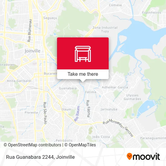 Rua Guanabara 2244 map