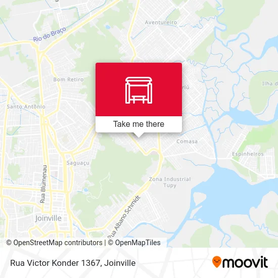 Rua Victor Konder 1367 map