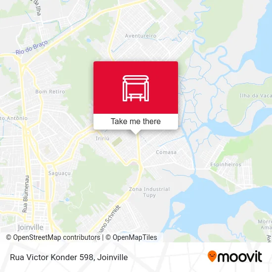 Rua Victor Konder 598 map