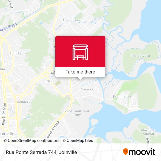 Rua Ponte Serrada 744 map