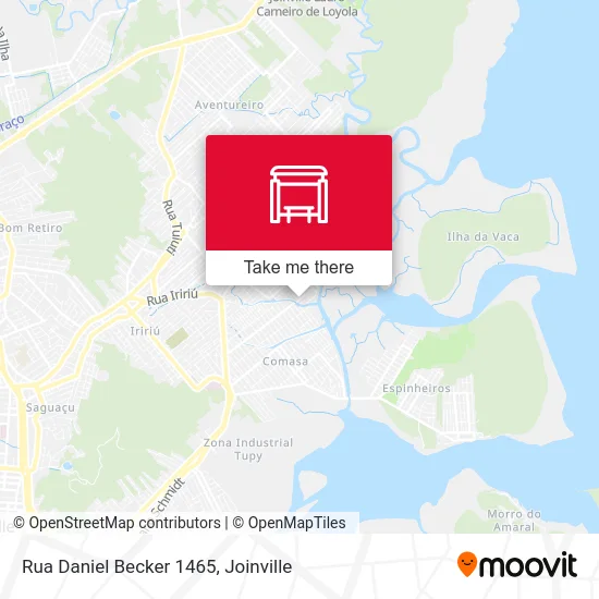 Rua Daniel Becker 1465 map