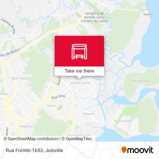 Rua Frontin 1653 map