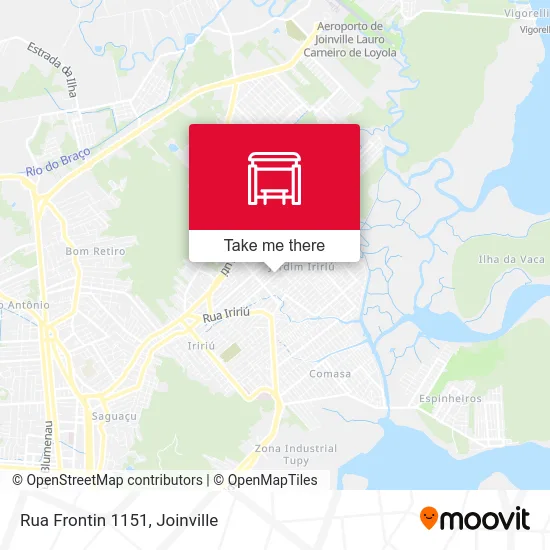 Rua Frontin 1151 map