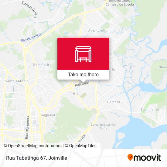 Rua Tabatinga 67 map