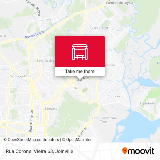 Rua Coronel Vieira 63 map