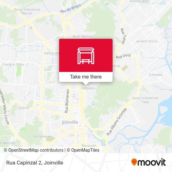 Rua Capinzal 2 map