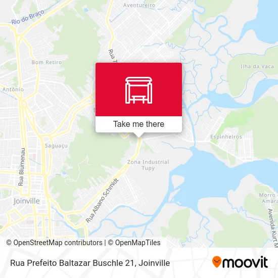 Rua Prefeito Baltazar Buschle 21 map