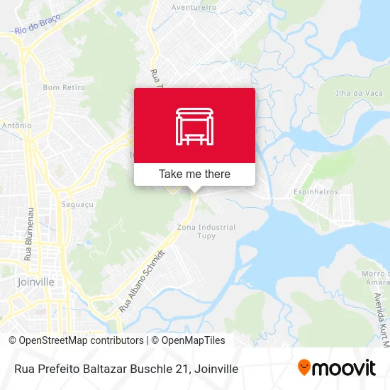 Rua Prefeito Baltazar Buschle 21 map