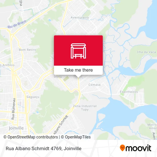 Rua Albano Schmidt 4769 map