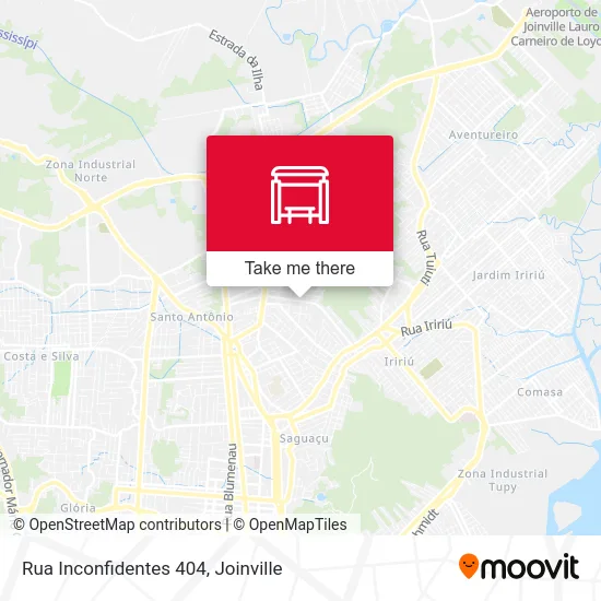 Rua Inconfidentes 404 map