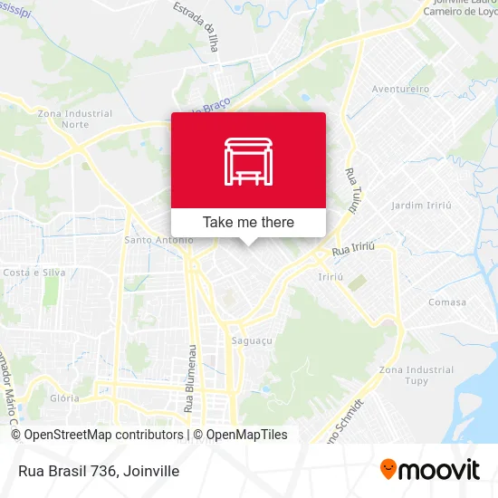 Rua Brasil 736 map