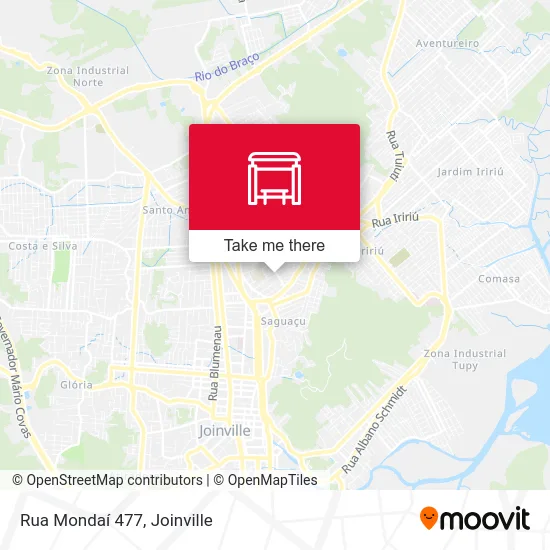 Rua Mondaí 477 map