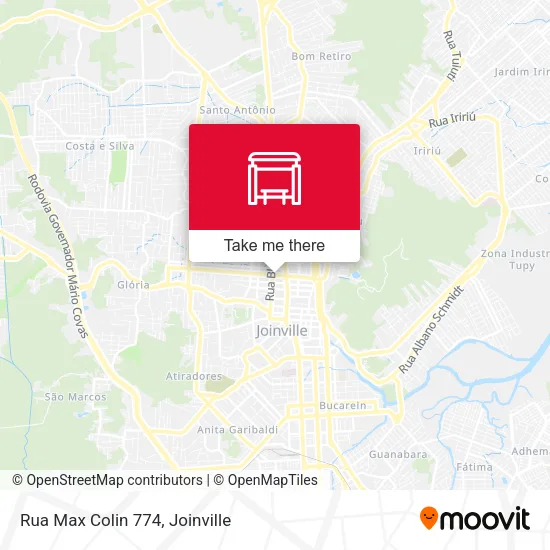 Rua Max Colin 774 map