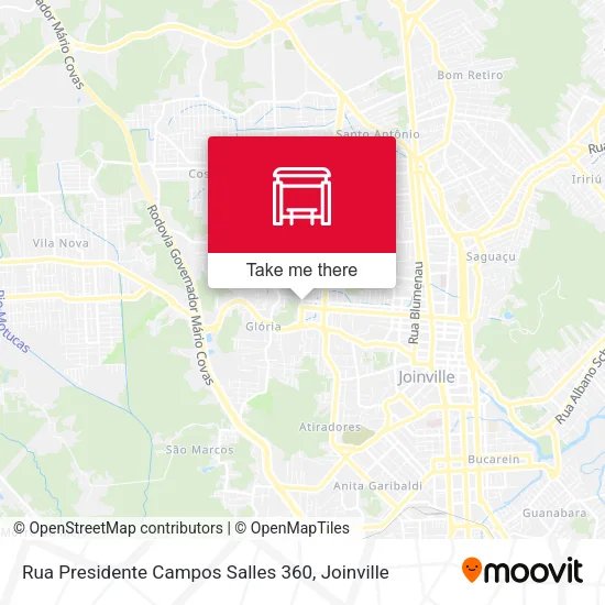 Rua Presidente Campos Salles 360 map
