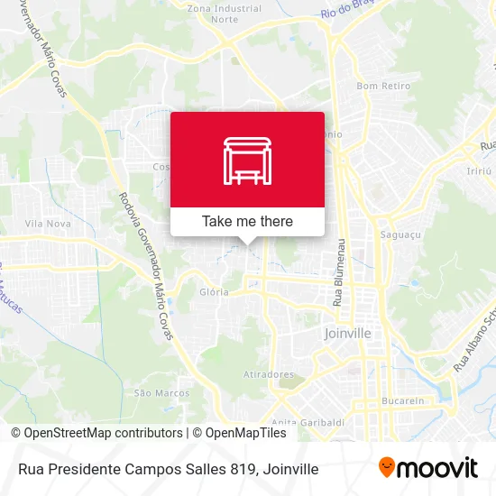 Rua Presidente Campos Salles 819 map