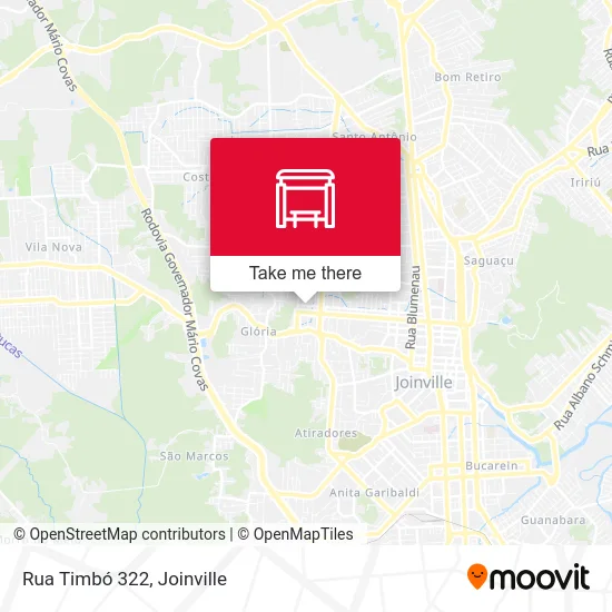 Rua Timbó 322 map