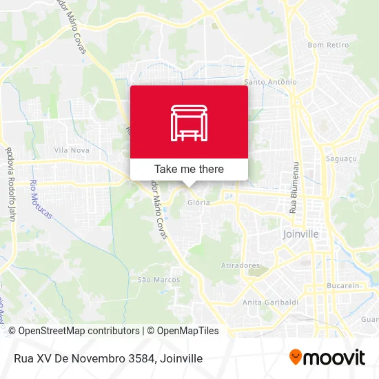 Rua XV De Novembro 3584 map