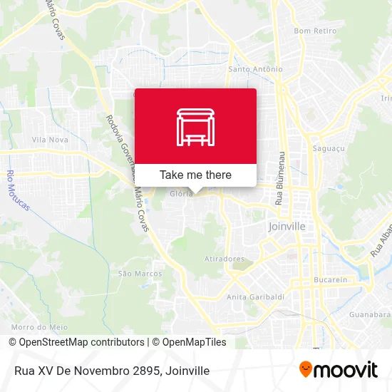 Rua XV De Novembro 2895 map