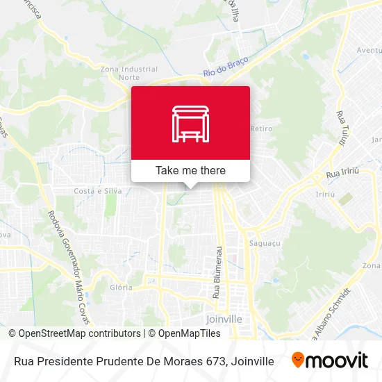 Rua Presidente Prudente De Moraes 673 map