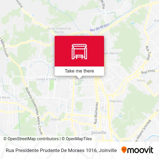 Rua Presidente Prudente De Moraes 1016 map
