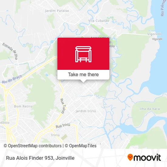 Rua Alois Finder 953 map