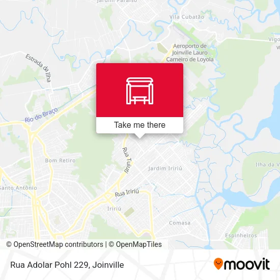 Rua Adolar Pohl 229 map